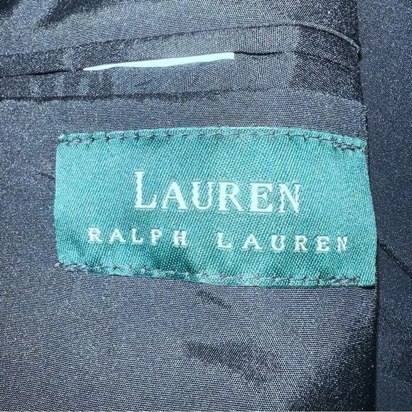 Ralph Lauren Wool Gray Pinstripe Business Casual Suit Blazer Jacket. 44 L - Picture 8 of 12